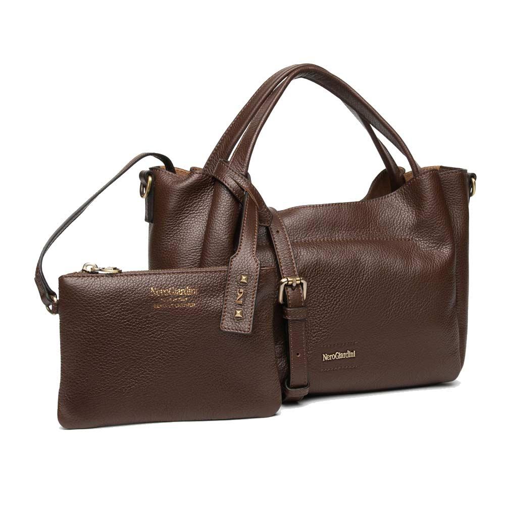 NEROGIARDINI BORSE Borsa donna NeroGiardini I544031D marrone I544031D 742 DOLLARO GLACE 