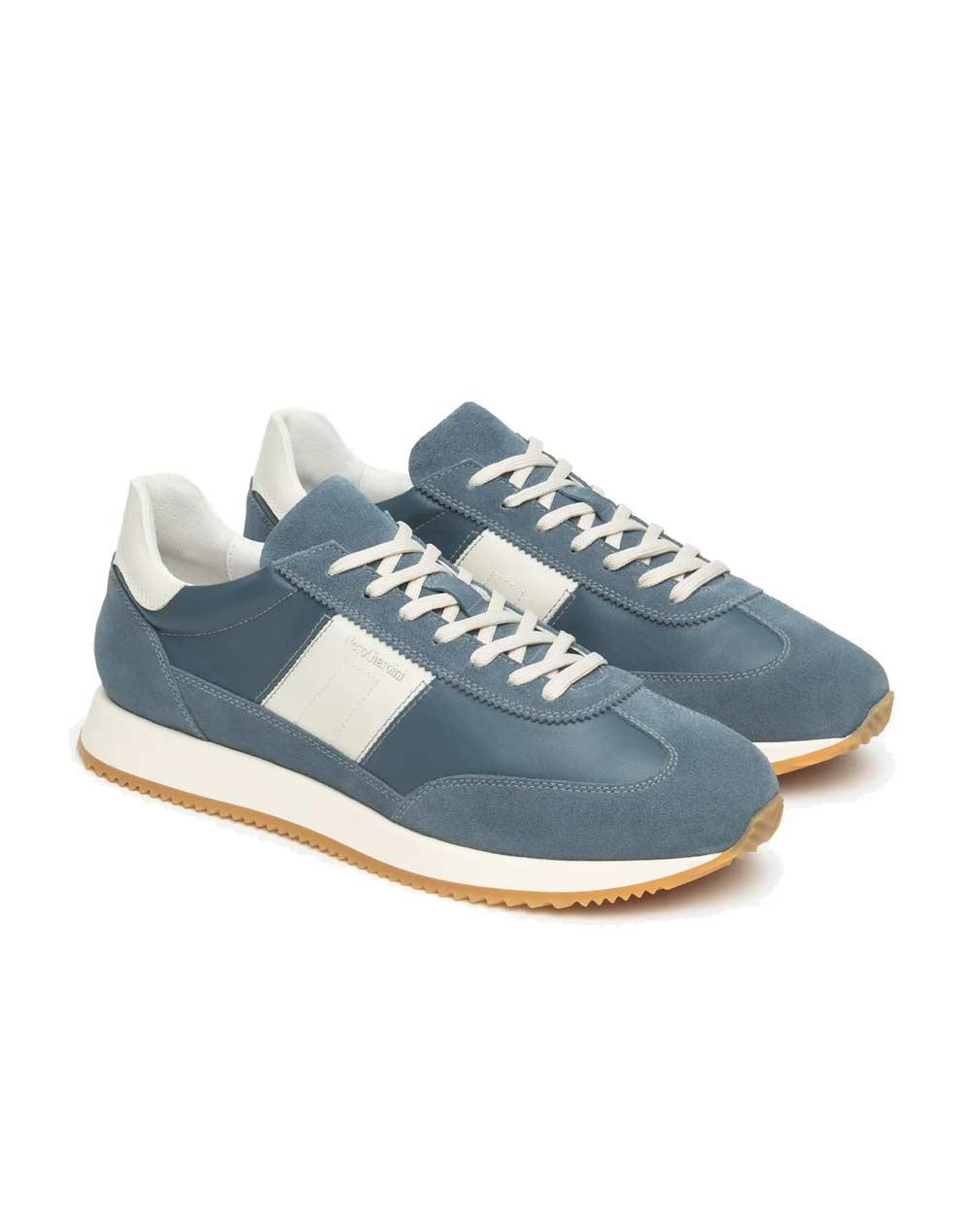 NEROGIARDINI Sneakers NeroGiardini uomo E601110U avio E601110U 203 VELOUR AVIO 