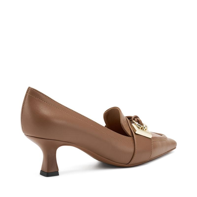 FRAU decolletè frau donna 64n0 nappa toffee pelle AI<BR/><BR/><BR/><BR/> 64N0 NAPPA TOFFEE 