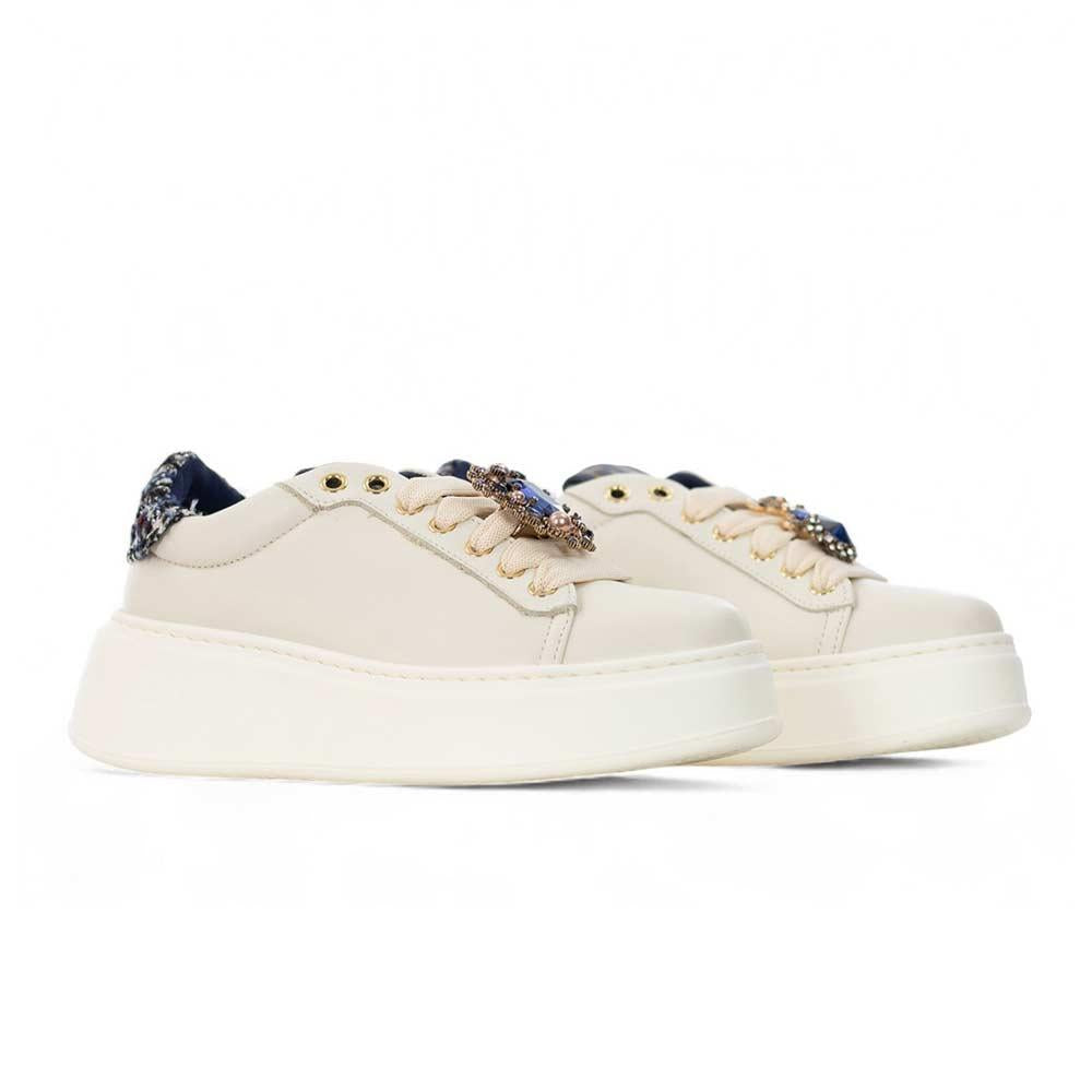GIO+ Sneakers Gio+ donna PIA424A panna PIA424A COMBI PANNA CHIC 