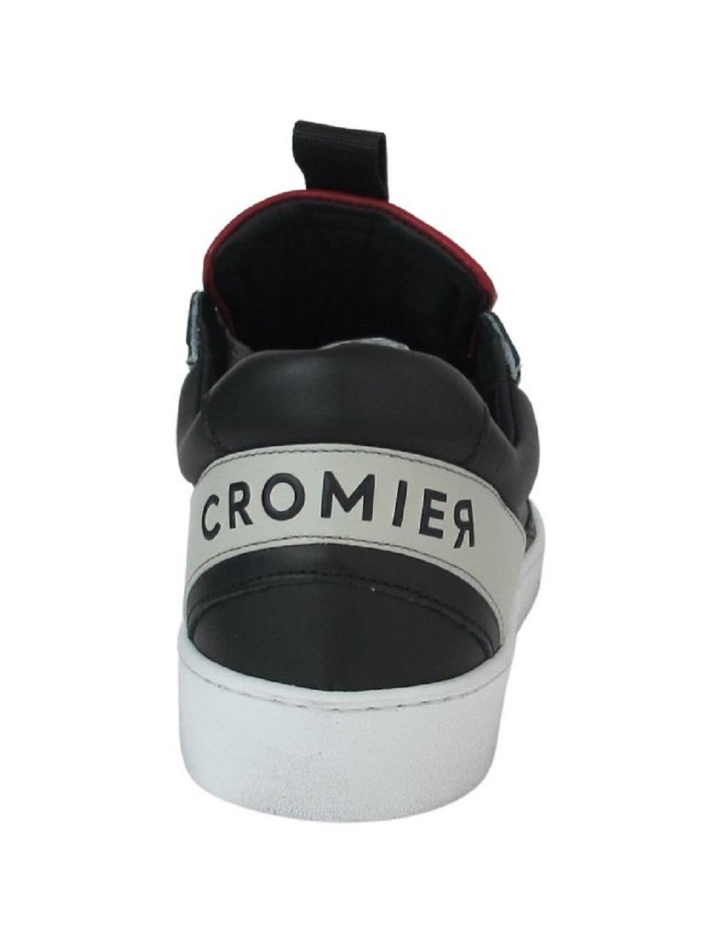 CROMIER Sneakers Cromier uomo C613 Alabama black<BR/><BR/> C613 ALABAMA BLACK 
