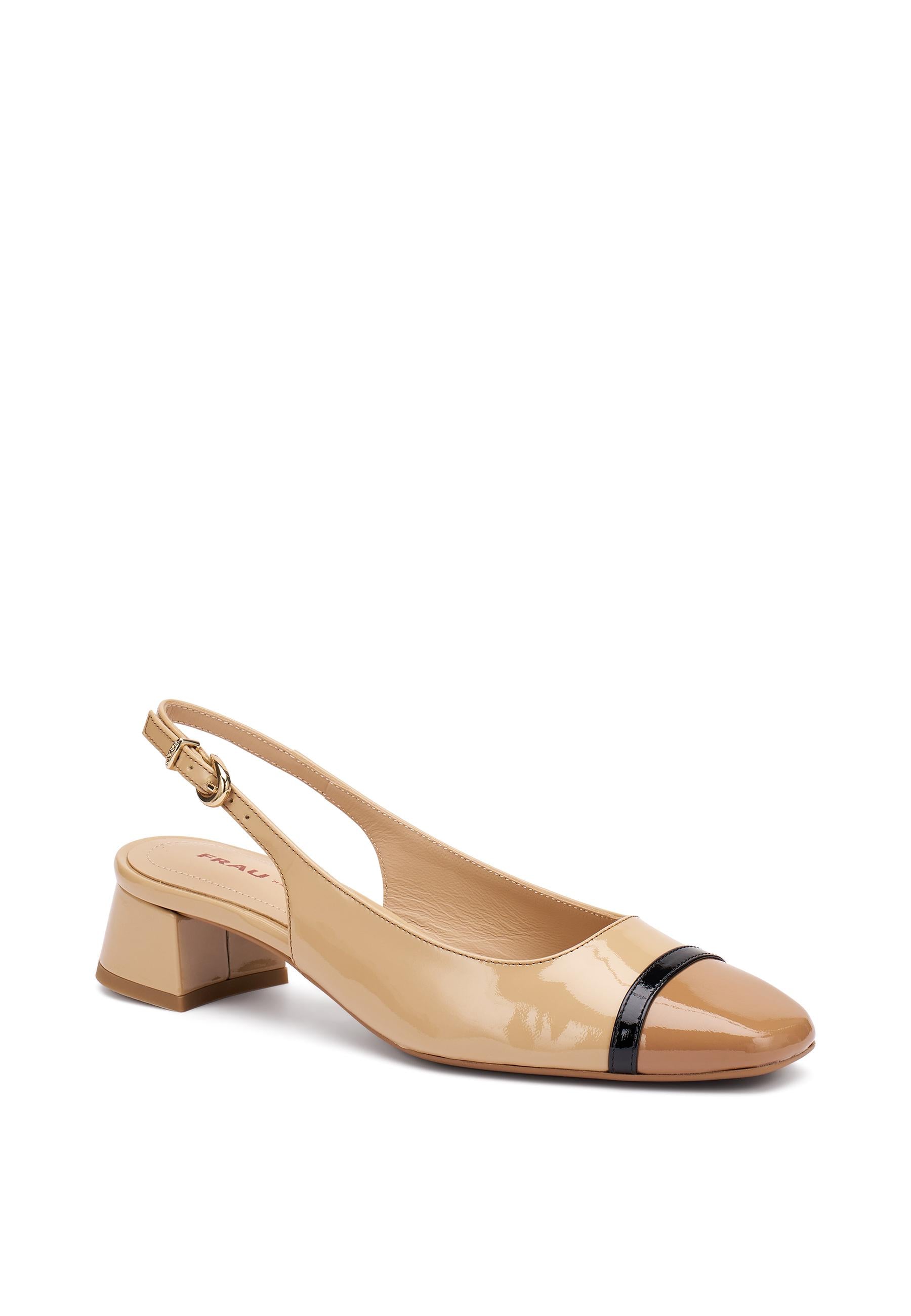 FRAU Slingback frau donna 92k0 vernice arena 92K0 VERNICE NUT ARENA 
