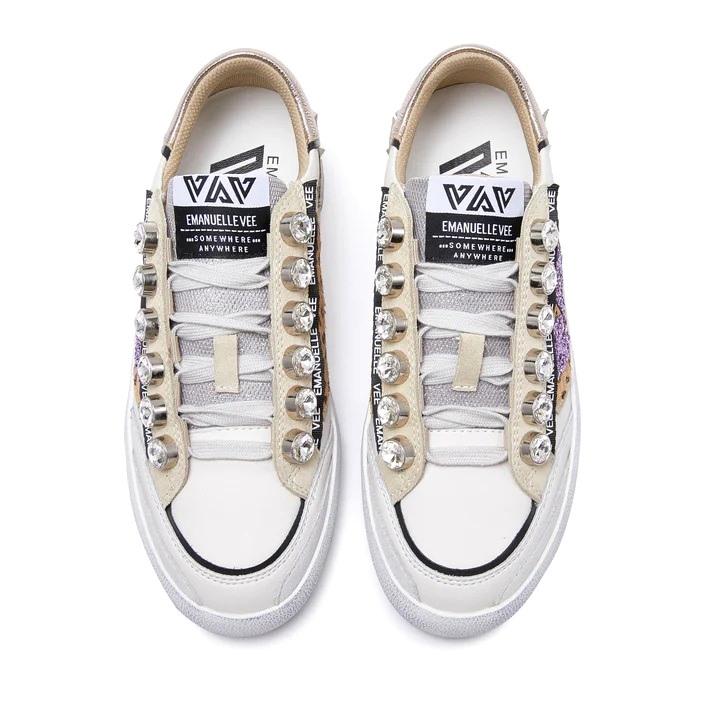 EMANUELLE VEE Sneakers emanuelle vee donna olivia 452p combi A25 452P-500-14 P003 CB MUA 