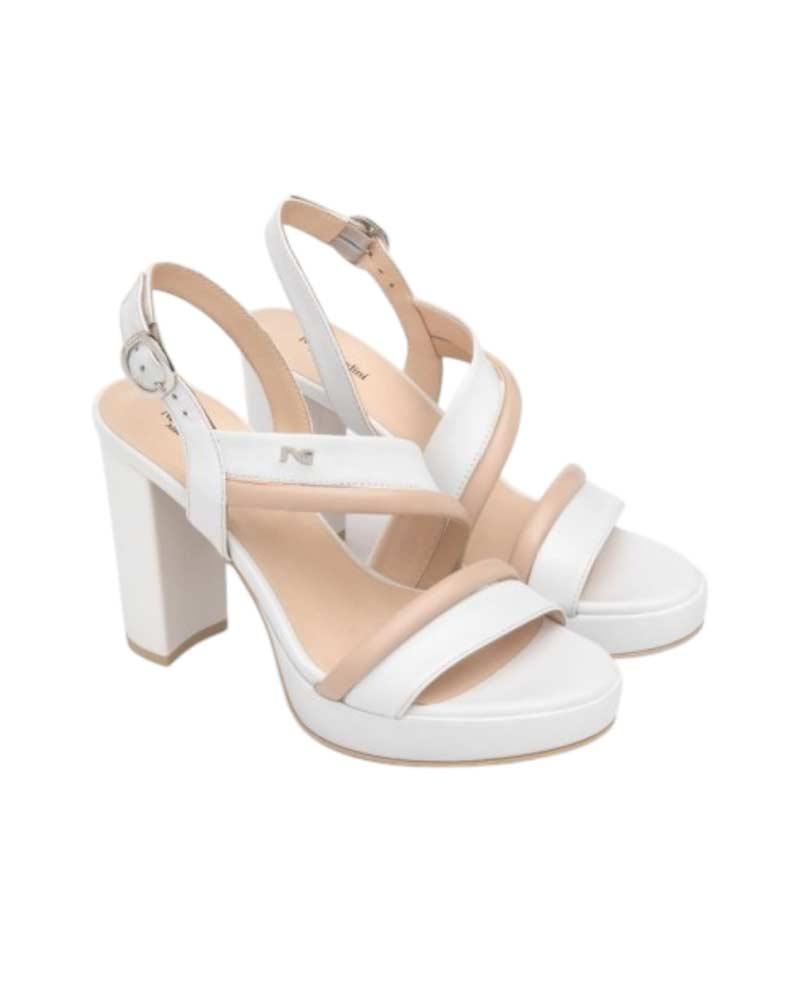 NEROGIARDINI Sandali NeroGiardini donna E513352D bianco E513352D 707 LOIRA BIANCO 