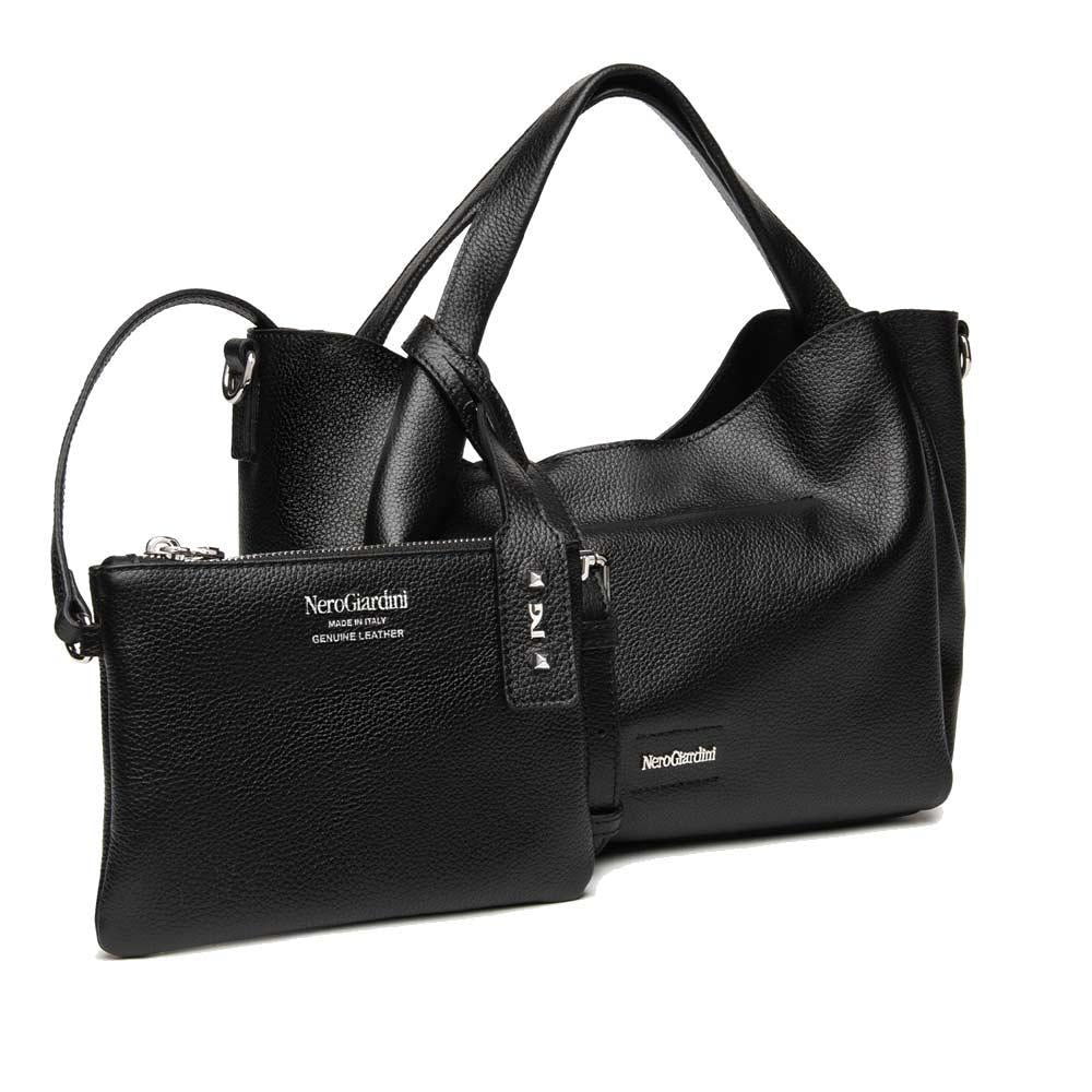 NEROGIARDINI BORSE Borsa donna NeroGiardini I544031D nera I544031D 100 DOLLARO NERO 