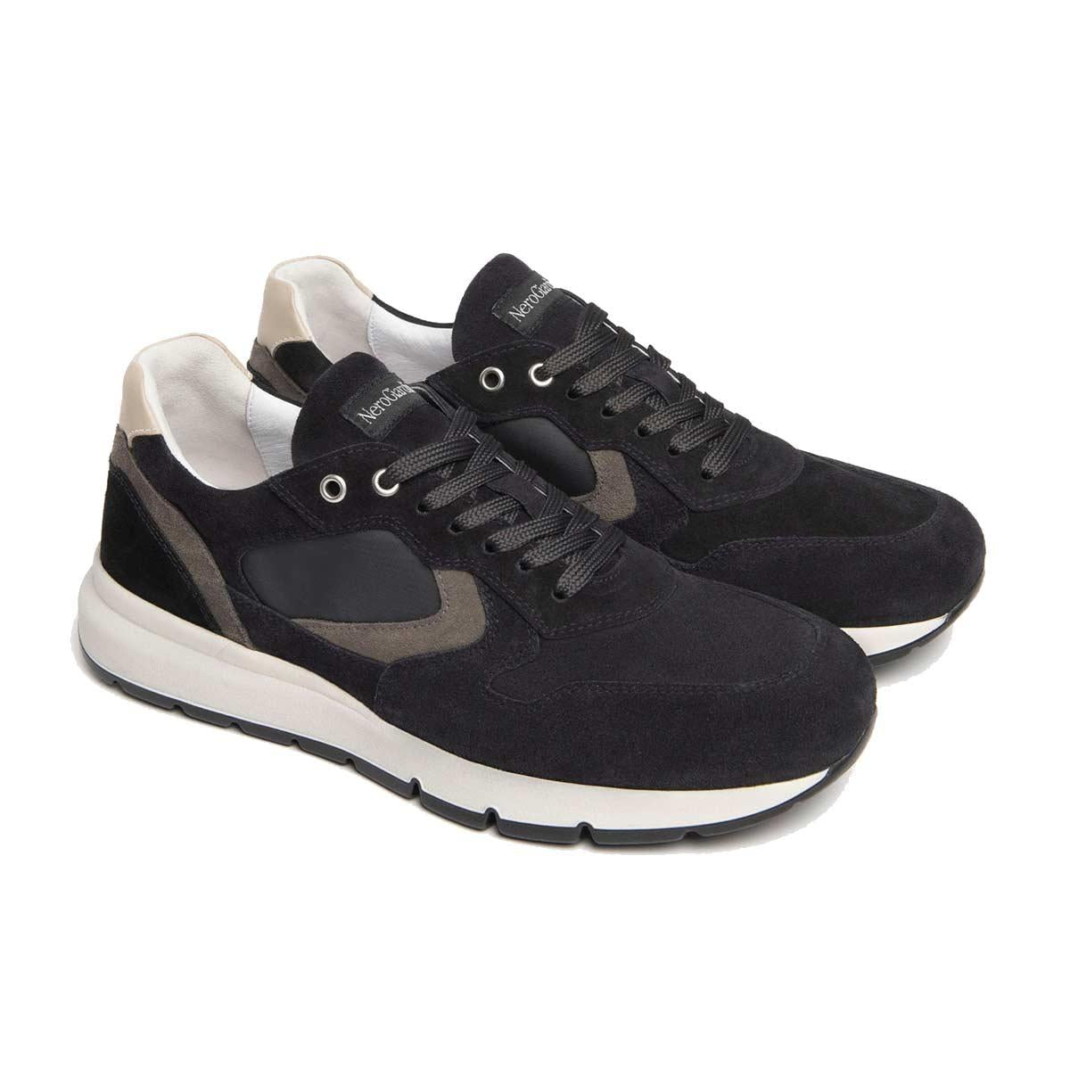 NEROGIARDINI Sneakers NeroGiardini uomo Arold I400420U blu<BR/> I400420U 200 AROLD BLU 