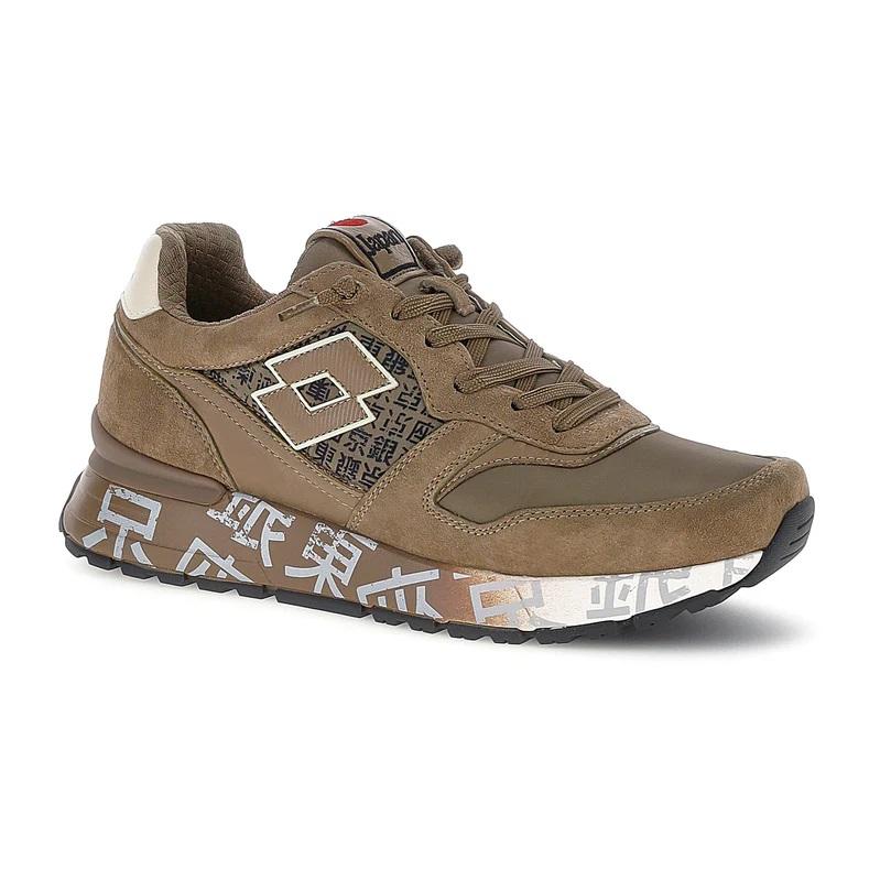 LOTTO sneakers lotto uomo tokyo ginza 223152 brown A25 223152 DRH TOKYO GINZA 