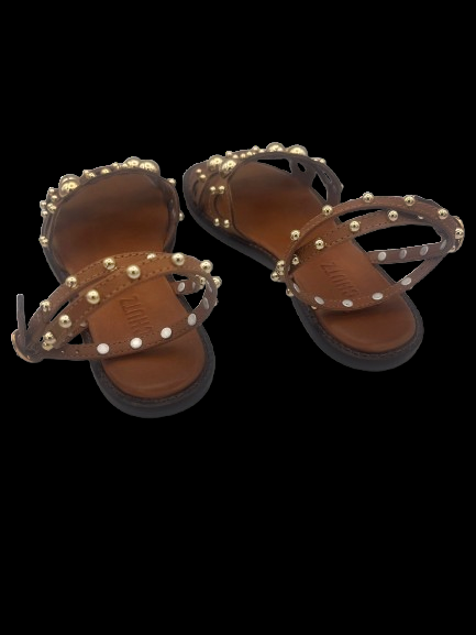 SCHUTZ sandalo schutz s216520 sandalia salto brown S2165201580003 SANDALIA SALTO BROWN 