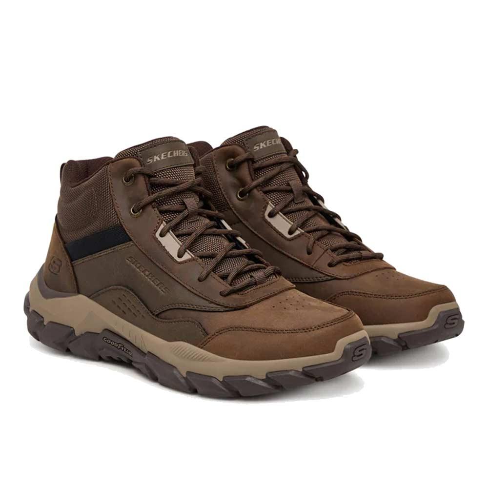 SKECHERS Sneakers Skechers uomo 205587 marroni 205587 COC HOPLINS 