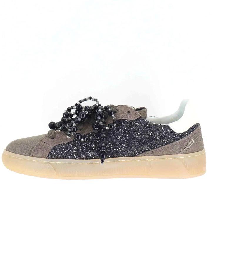 GIO+ Sneakers gio+ donna blue44a combi glitter grey a25 BLUE44A COMBI GLITTER GREY 