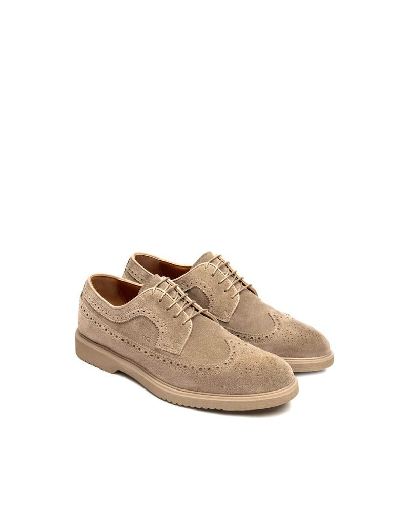 NEROGIARDINI Derby nerogiardini uomo e500611u arold argilla pe25<BR/><BR/> E500611U 501 AROLD VELO ARGILLA 