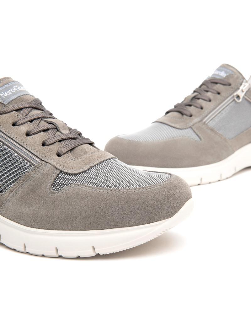 NEROGIARDINI Sneakers nerogiardini uomo e500631u zip fumo p25 E500631U 106 COLORADO FUMO 