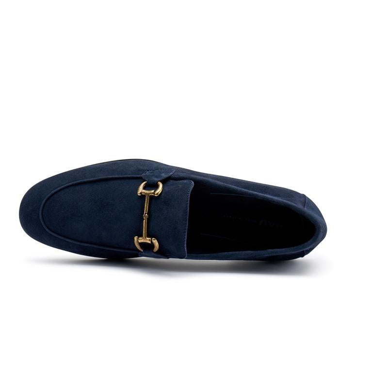 FRAU Mocassino frau uomo 34d6 daino blu p25 34D6 DAINO BLU 