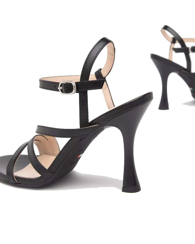 NEROGIARDINI Sandali NeroGiardini donna E513191DE neri E513191DE 100 NAPPA PANDORA NERO 