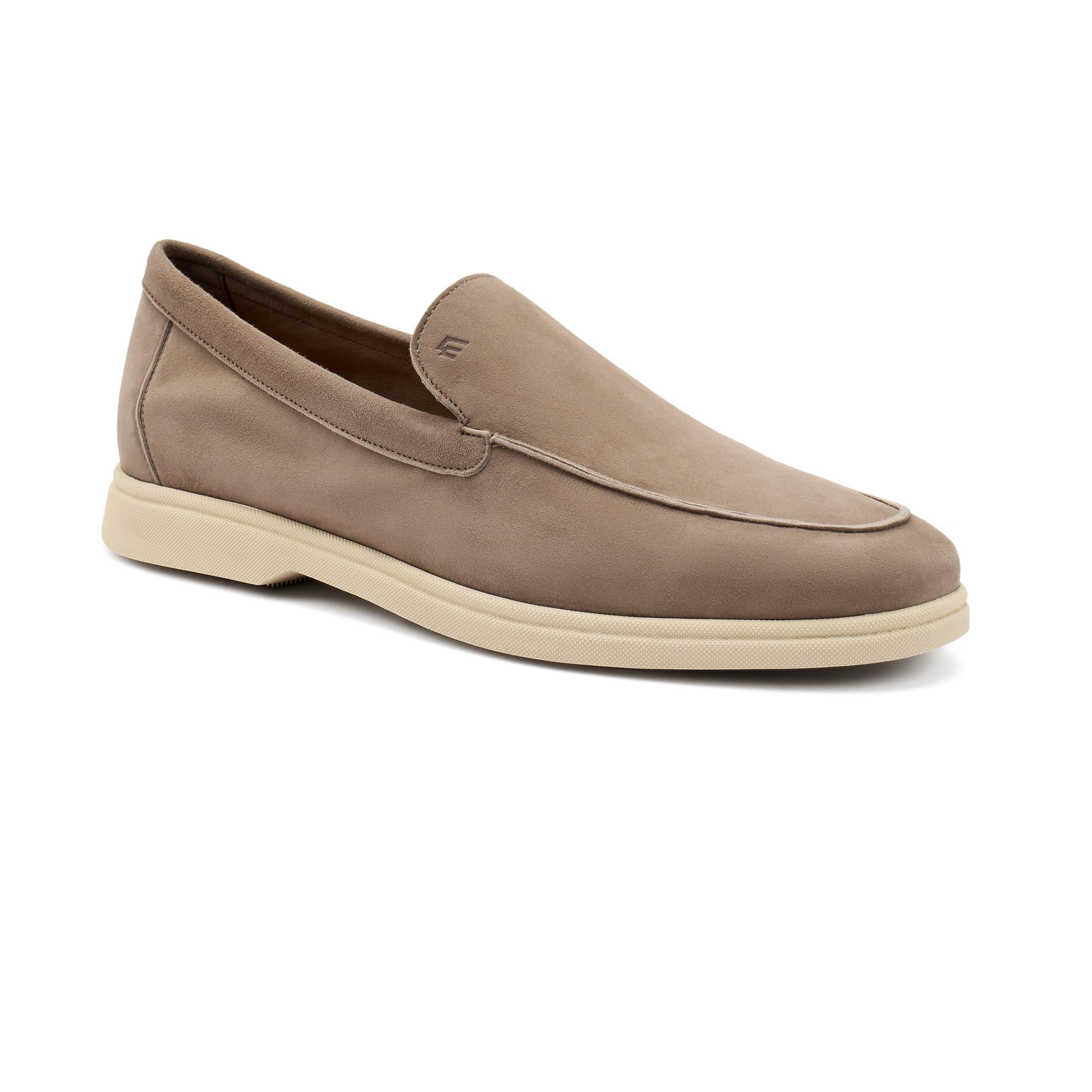 FRAU Mocassino fru uomo slip on 32d0 sand daino p25 32D0 DAINO SAND 