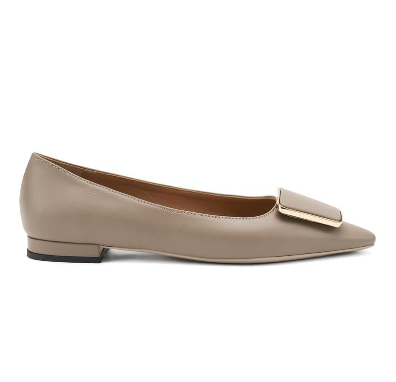 FRAU Ballerina frau donna 63n4 acacia a punta AI 63N4 NAPPA ACACIA 