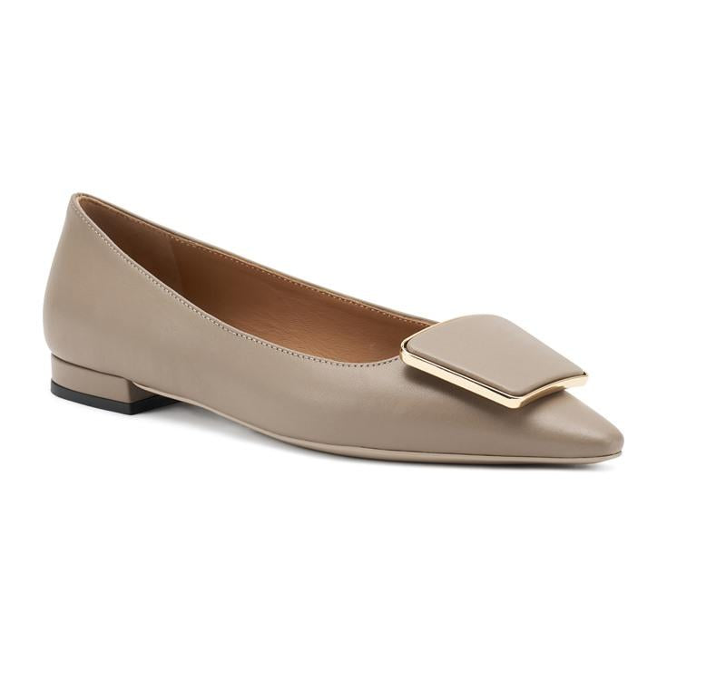 FRAU Ballerina frau donna 63n4 acacia a punta AI 63N4 NAPPA ACACIA 
