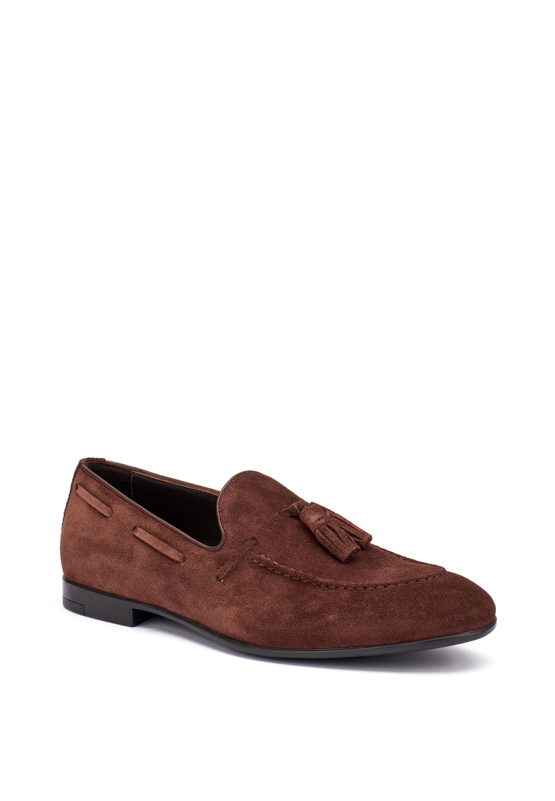 FRAU Mocassino frau uomo 71b2 suede moro nappine 71B2 SUEDE T.MORO 