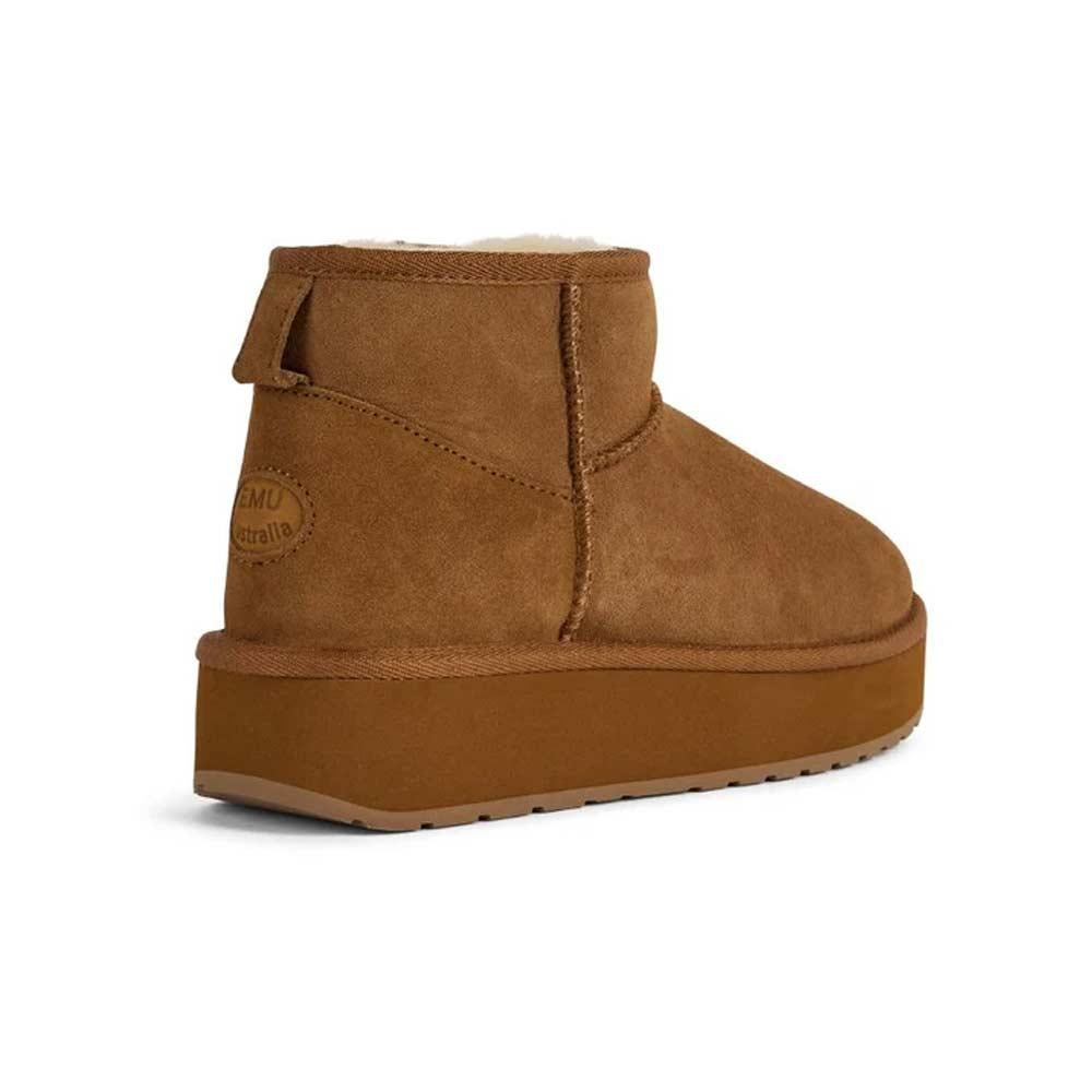 EMU Stivaletti donna Emu Stinger Micro Flatform 2.0 chestnut<BR/> STINGER MICRO FLATFORM 2.0 W13296 CHESTNUT 