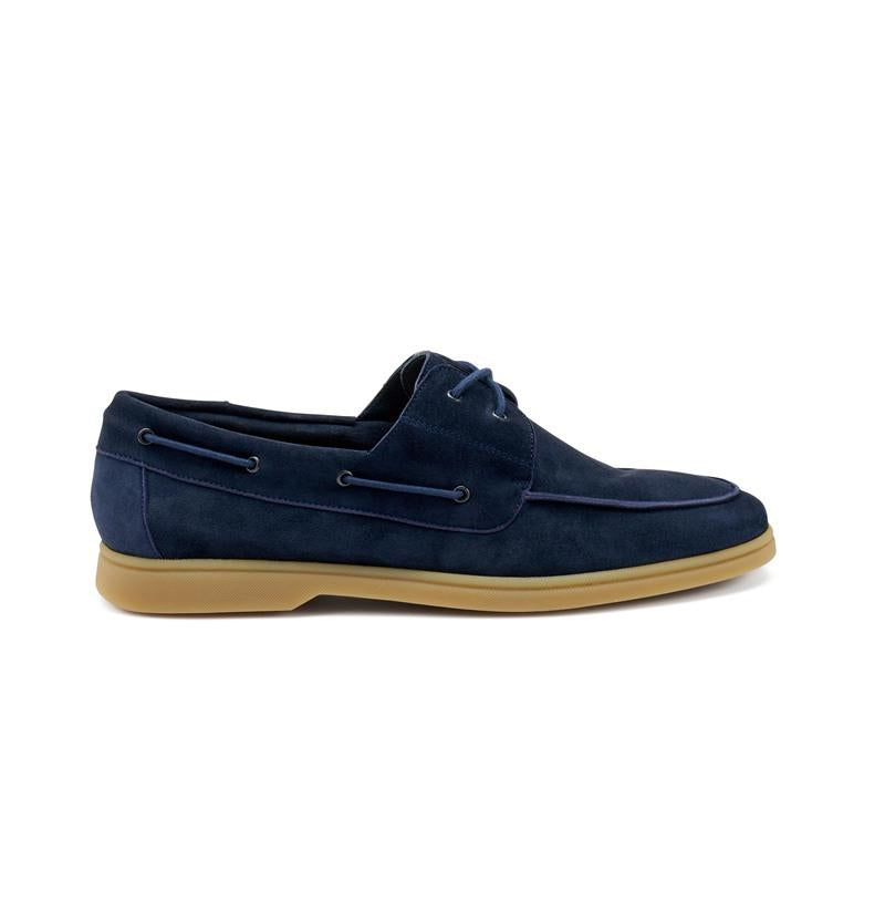 FRAU Mocassino frau uomo 32d1 daino blu sail scamosciato P25 32D1 DAINO BLU 