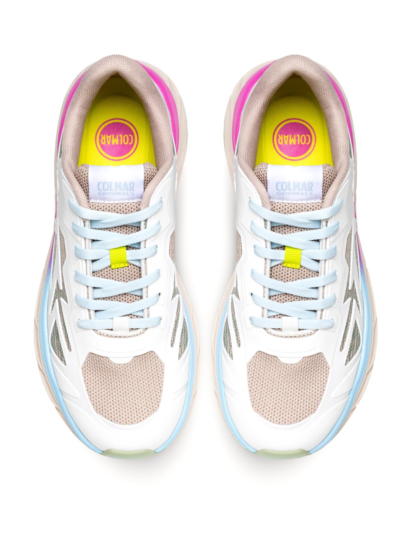 COLMAR Sneakers colmar donna urban trail 156 x2 next white<BR/> URBANTRAIL X2 156 NEXT WHITE-SAGE GREEN 