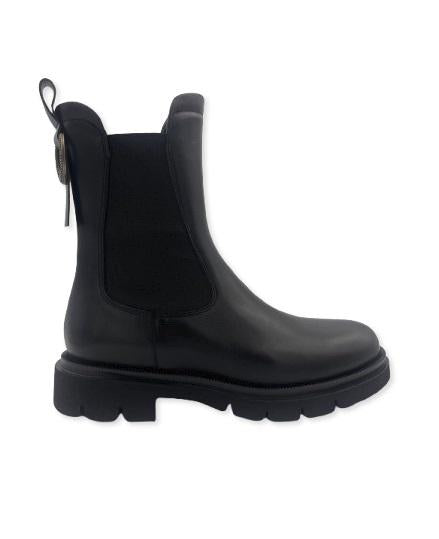 LORENZO MARI anfibi lorenzo mari donna laila 03 vitello nero A25<BR/> LAILA 03 VITELLO NERO 