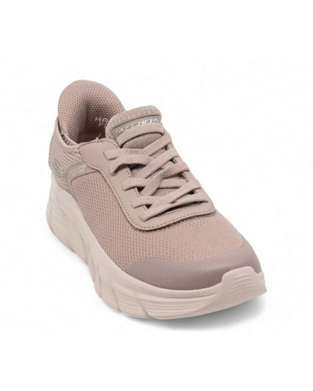 SKECHERS Sneakers Skechers donna 117391 Bobs taupe 117391 TPE LINEAR FORSE - BOBS B FLEX 