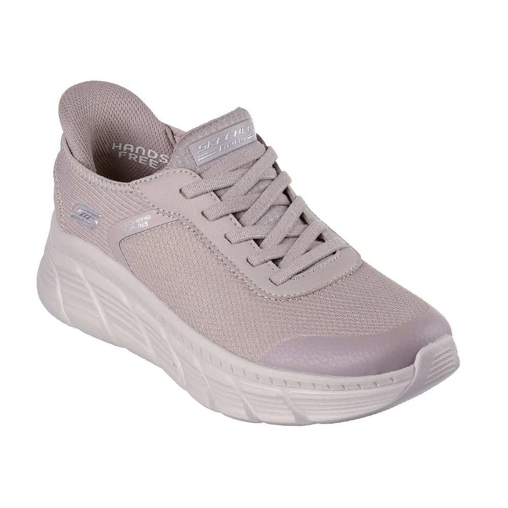 SKECHERS Sneakers Skechers donna 117391 taupe<BR/><BR/><BR/> 117391 TPE LINEAR FORCE 