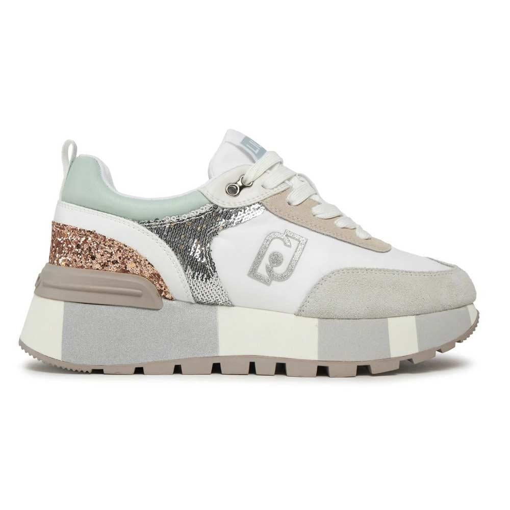 LIU JO Sneakers Liu Jo donna Amazing 24 bianco argento<BR/> AMAZING 24 S3169 PURITY/MULTICOLOR 