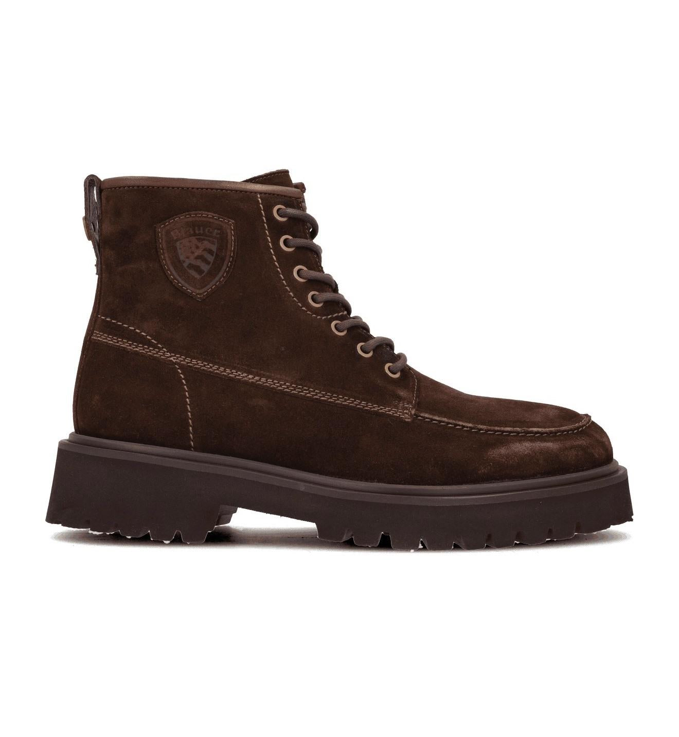 BLAUER Stivaletto blauer uomo f5 buxton 05 dark brown a25 F5BUXTON05/SUE DKB DARK BROWN 