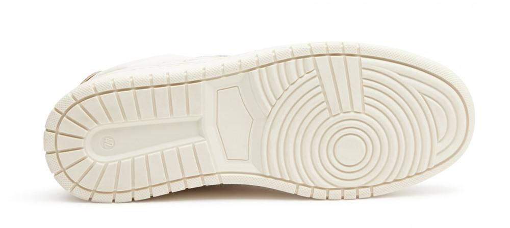 CROMIER Sneakers Cromier uomo Alpha Bold C7C5 bianche C7C5 SUEDE OYSTER 