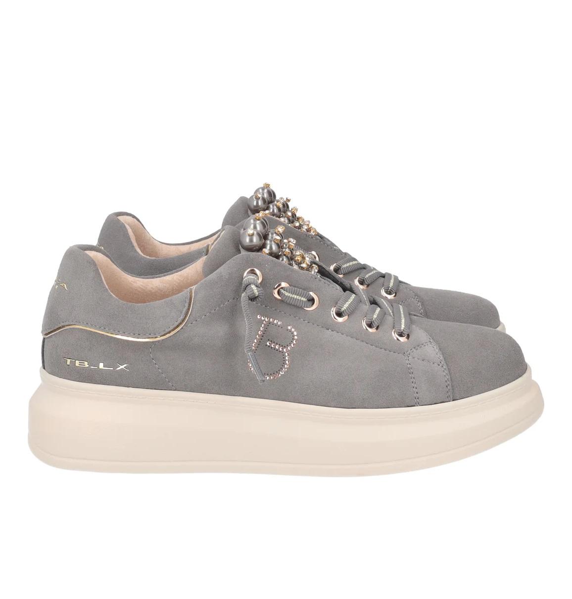 TOSCA BLU Sneakers tosca blu donna chic sf2501 grey perle a25 SF2501S008 C74 PERLE GRIGIO SCURO 