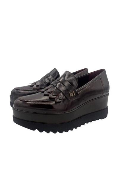 LORENZO MARI Mocassino lorenzo mari donna clea 02 venice mogano A25 CLEA 02 VENICE MOGANO 