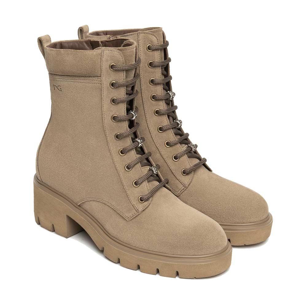 NEROGIARDINI Anfibi NeroGiardini donna I514812D beige I514812D 501 AROLD COL.ARGILLA 