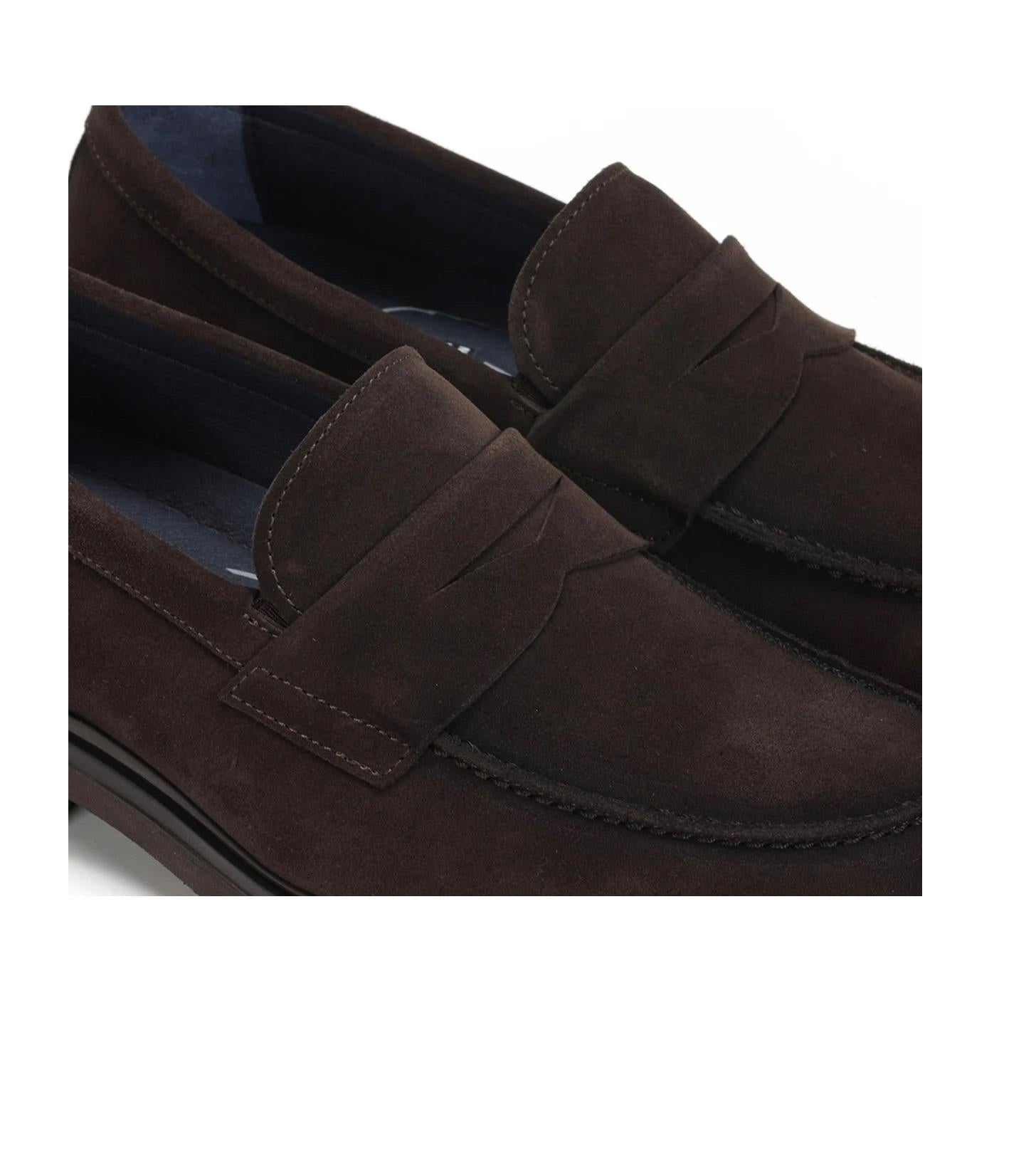 FLUCHOS mocassino fluchos uomo belgas f0633 cafè a25 F0633 AFELPADO CAFE 