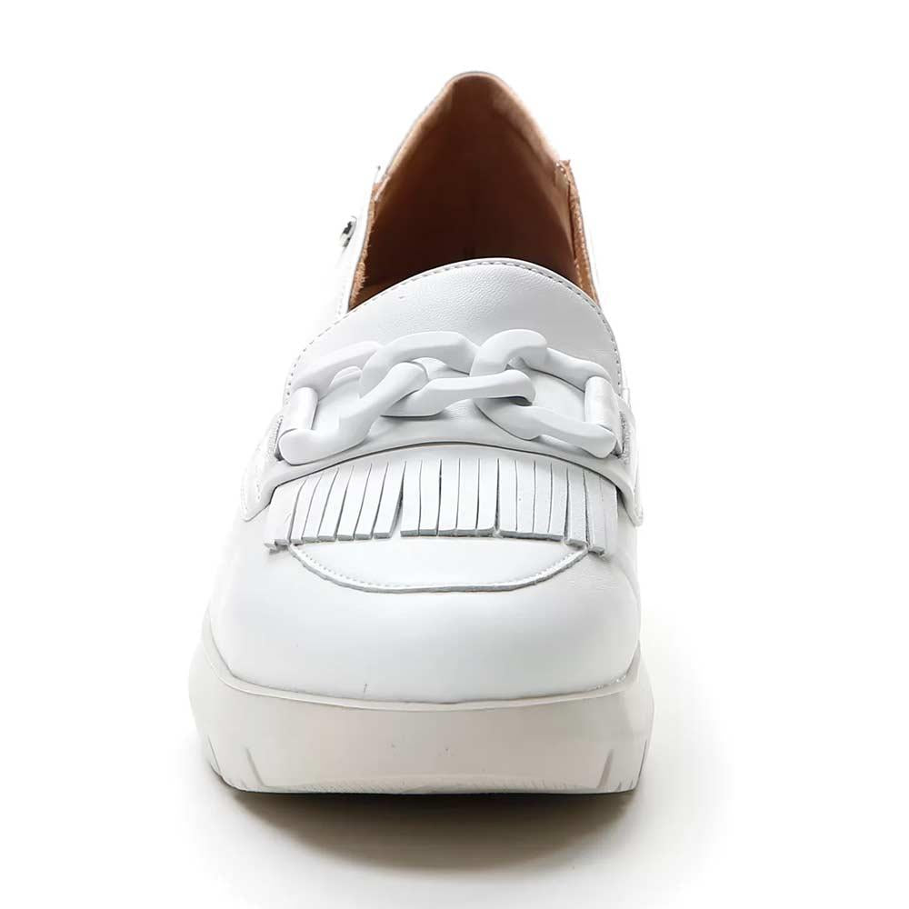 STONEFLY Mocassini Stonefly donna 217317 Plume 13 bianchi<BR/> 217317 150 PLUME 13 NAPPA WHITE 