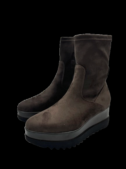 LORENZO MARI Stivaletto Lorenzo Mari clea08 moro A25 CLEA 08 ALCANTARA STR T.MORO 