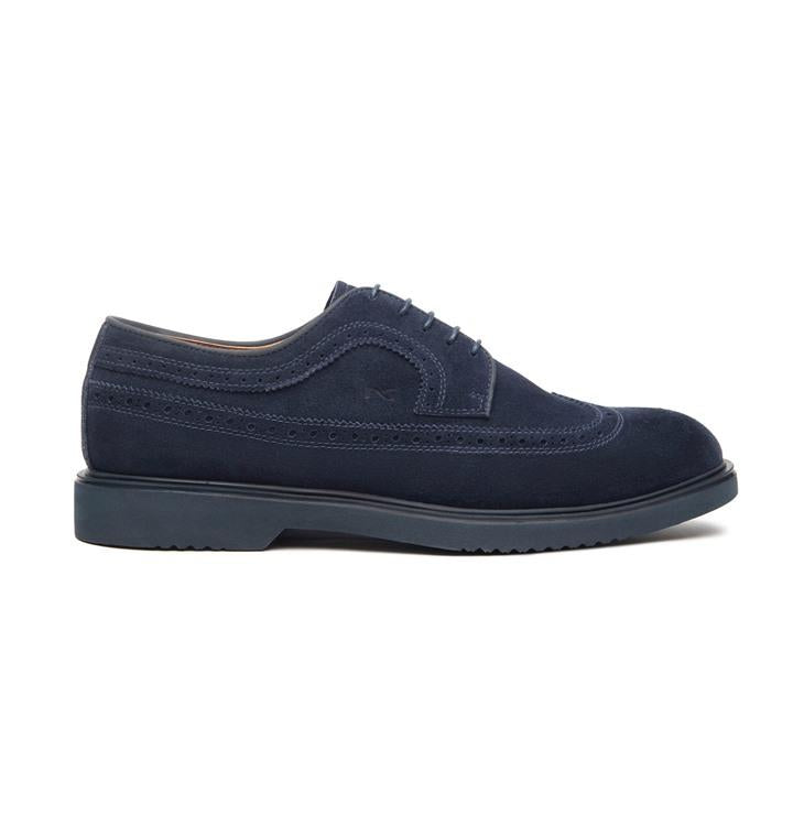 NEROGIARDINI Derby nerogiardini uomo e500611u arold indaco pe25 E500611U 212 COLORADO INDACO 