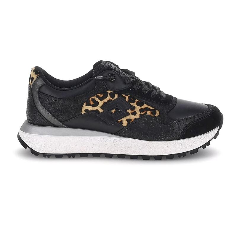 LOTTO sneakers lotto donna tokyo wedge leo w nere AI 221883 CS1 TOKYO WEDGE 