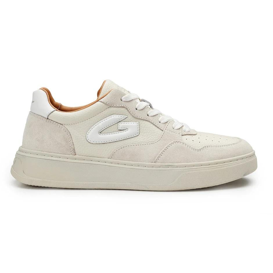 GUARDIANI Sneakers Guardiani uomo new era agm31200 suede avorio AI AGM318200 SUEDE IVORY 