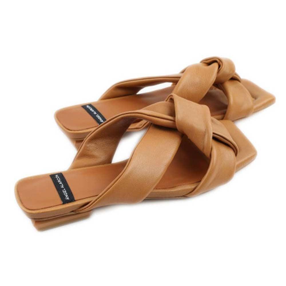 ANGEL ALARCON Sandali Angel Aracon donna 24040 Amos cammello<BR/><BR/> 24040 CRIM CAMEL 