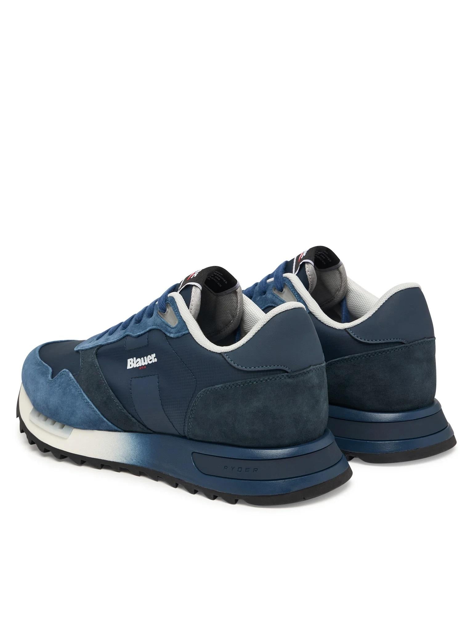 BLAUER Sneakers blauer uomo S6 ryder 01 navy<BR/> S6RYDER01/SHA NVY 