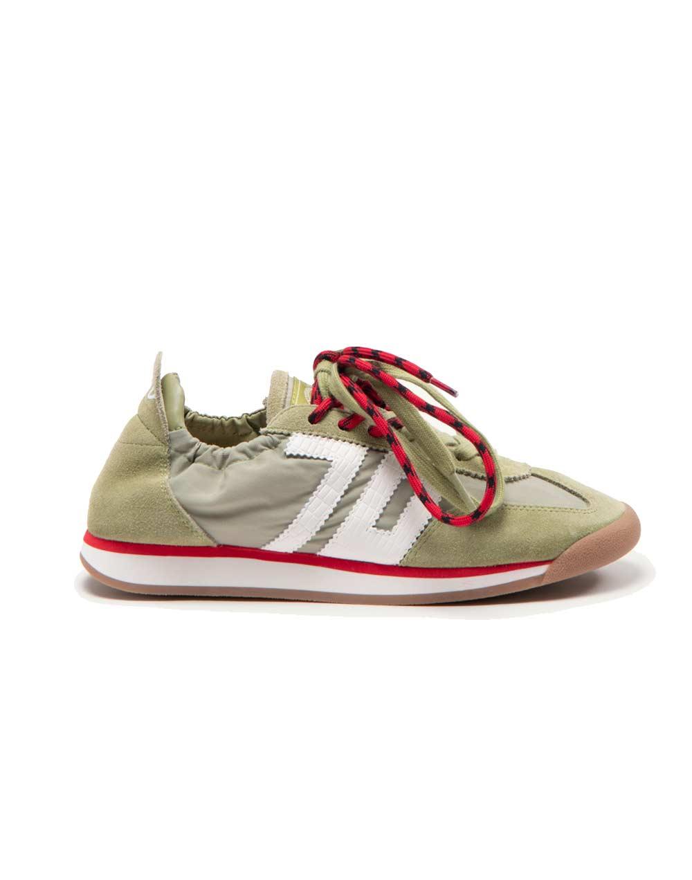 BACK70 Sneakers Back70 donna Rocket verde 108035 000022 ROCKET 111 COTTON 