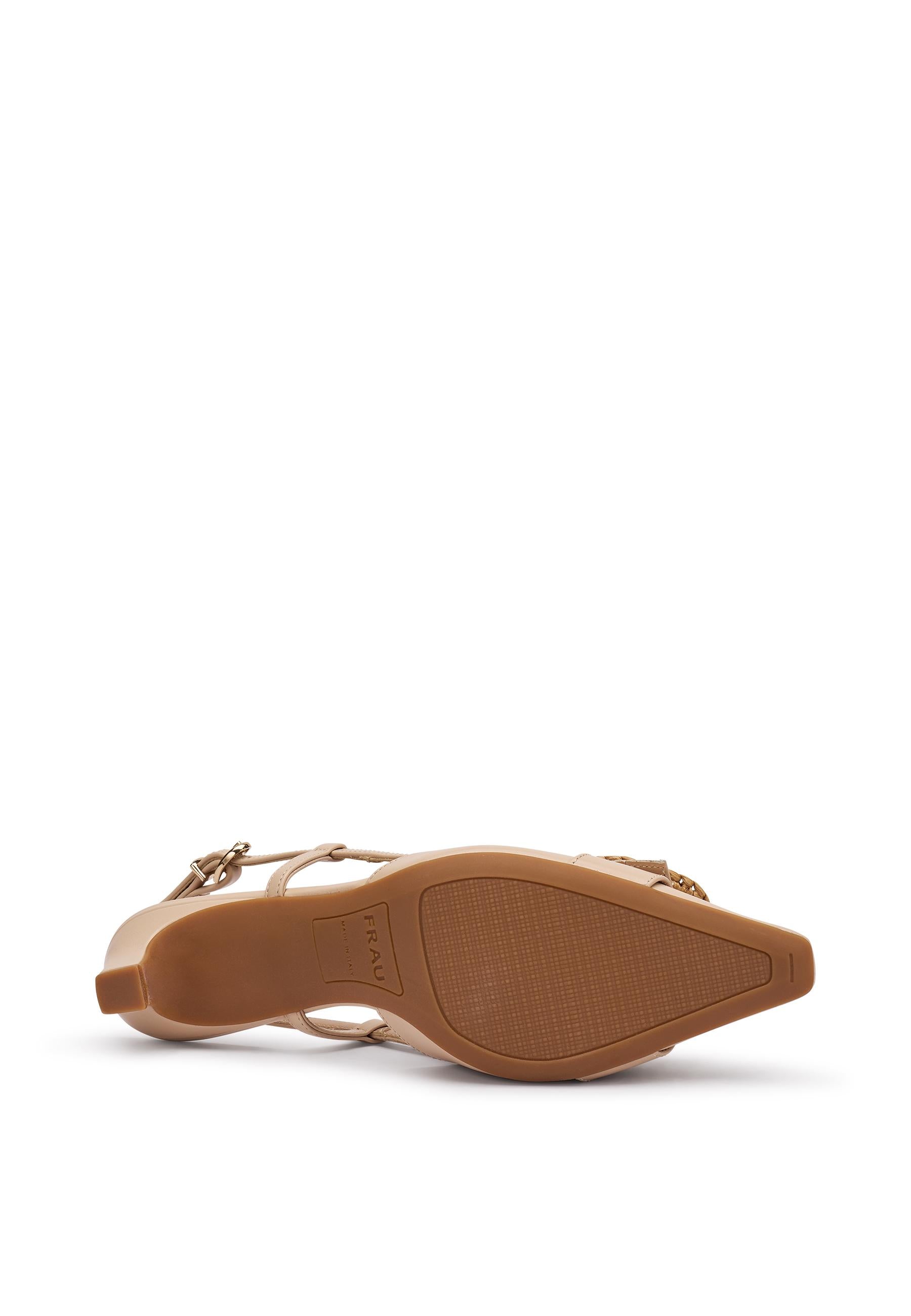 FRAU Slingback frau donna 81M4TRESOR CREMA 81M4 TRESOR CREMA 