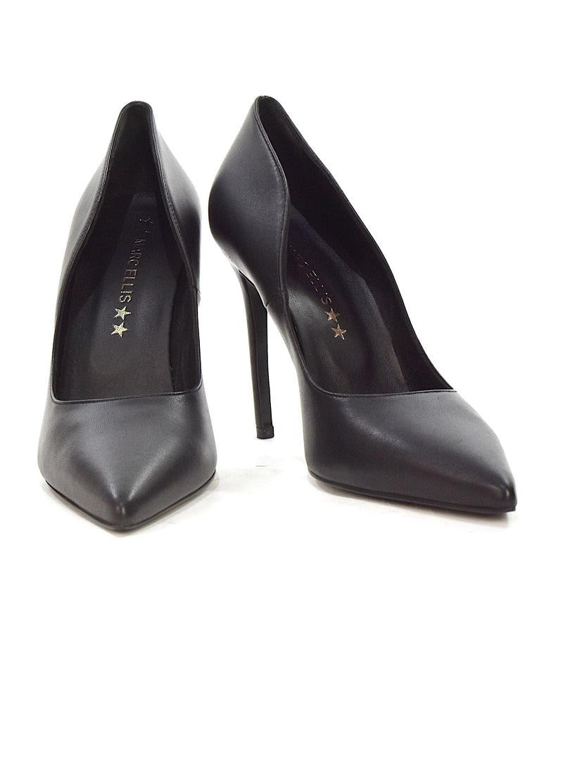 MARC ELLIS Decollete marc ellis donna me 2018 nero pelle ai ME-2018 VITELLO NERO 