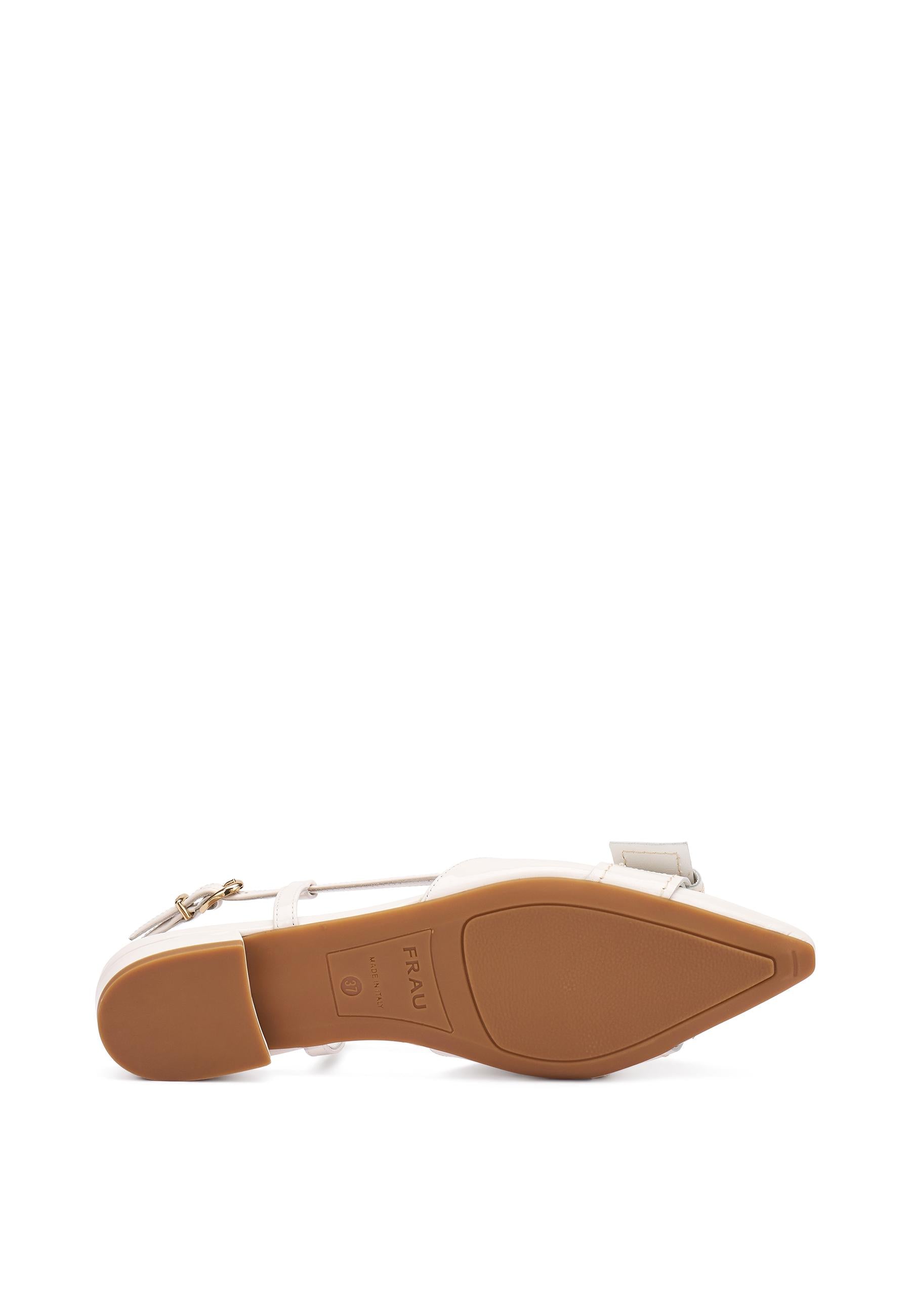 FRAU Slingback frau donna 63k0 vernice dove white 63K0 VERNICE DOVE 
