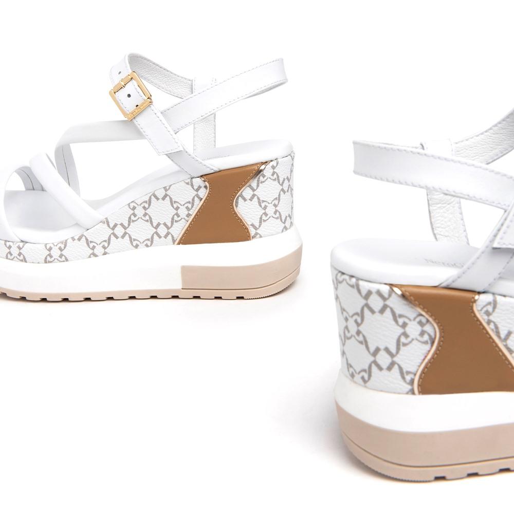 NEROGIARDINI Sandali NeroGiardini donna E307758D bianco E307758D 707 LOIRA BIANCO 