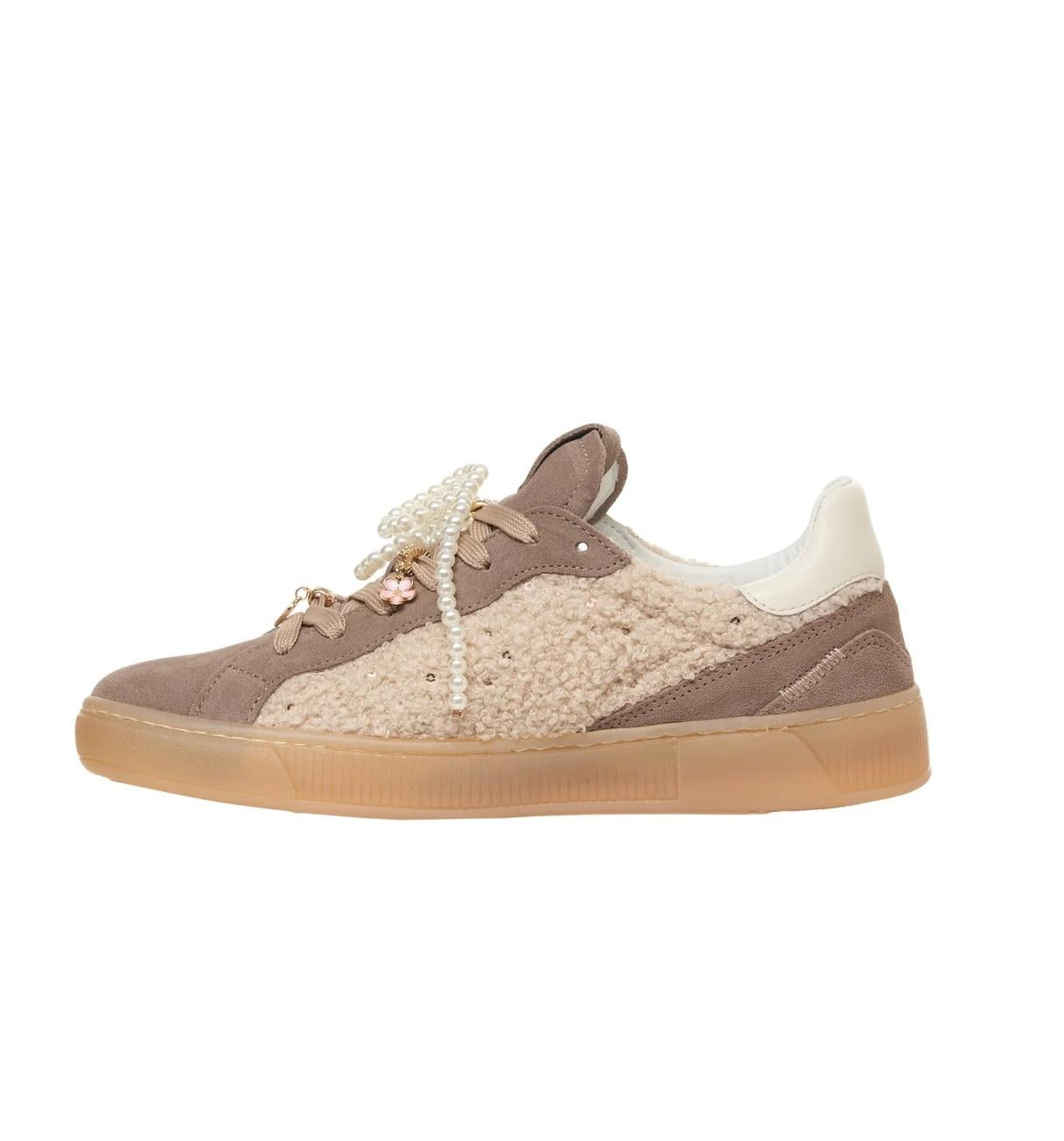 GIO+ Sneakers gio+ donna blue30a combi orsetto beige a25 BLUE30A COMBI ORSETTO BEIGE 