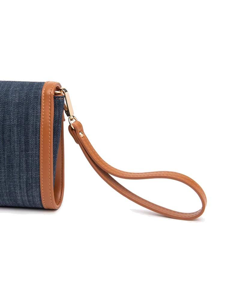 NEROGIARDINI BORSE Pochette NeroGiardini donna E543905D blu E543905D 214 TINTO JEANS 