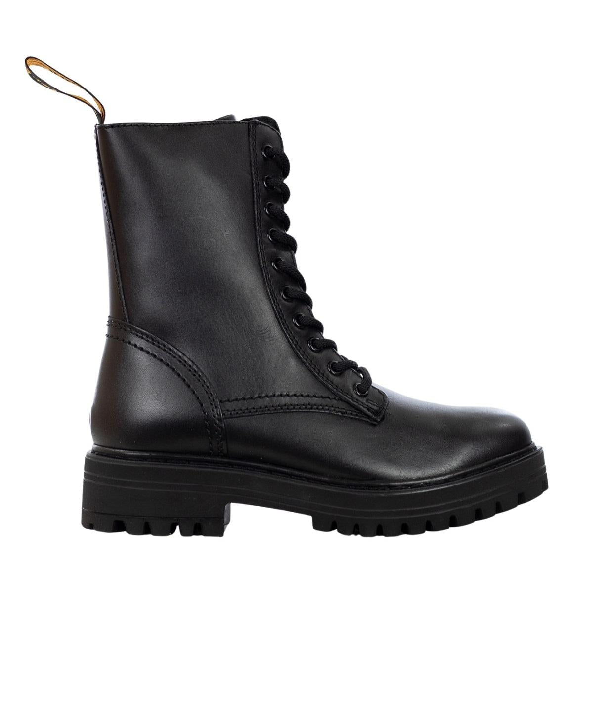 SHOOTERS Anfibi Shooters donna s14108 01 black pelle A24 S14108-01 BLACK 